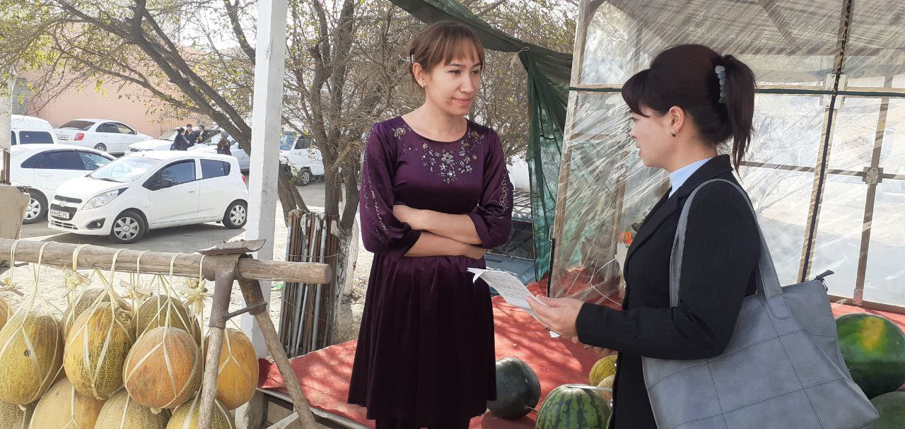 Bozorda oziq-ovqat mahsulotlarining sifati va xavfsizligini ta'minlash bo'yicha profilaktik tushuntirish ishlari olib borildi