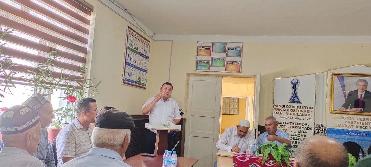 "Мahallabay” ishlash tizimi bo‘yicha uchrashuv o‘tkazildi.