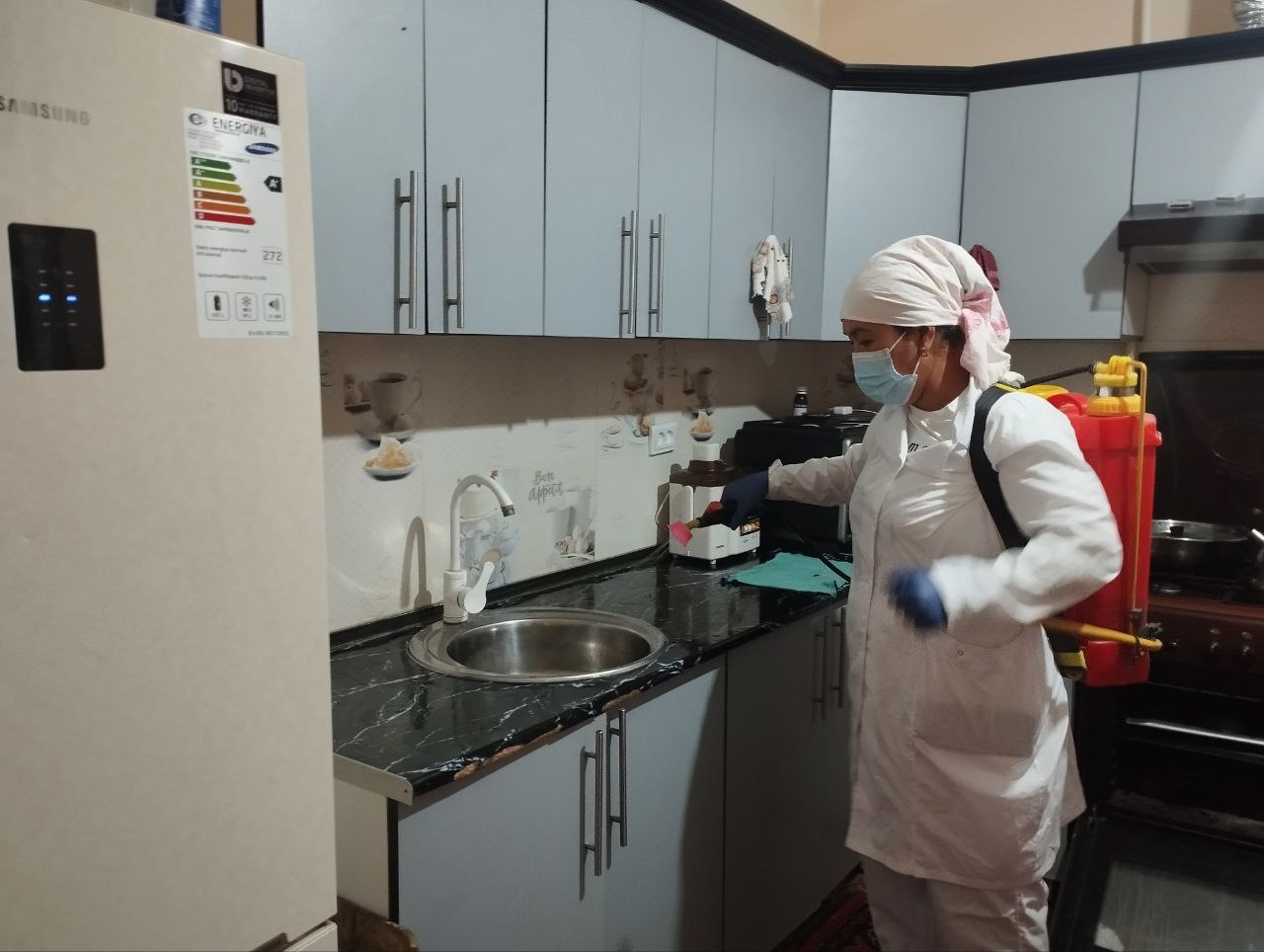 Yuqumli kasalliklar o'choqlarida epidemiologik surishtiruvlar va dezinfektsiya tadbirlari o'tkazildi