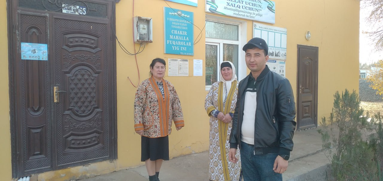 Sanepid qo`mita Yangiariq tuman bo`limi tomonidan olib borilayotgan Maxallabay tadbirlarning galdagisi  tumanning "Sardorlar" maxallasida o`tkazildi.