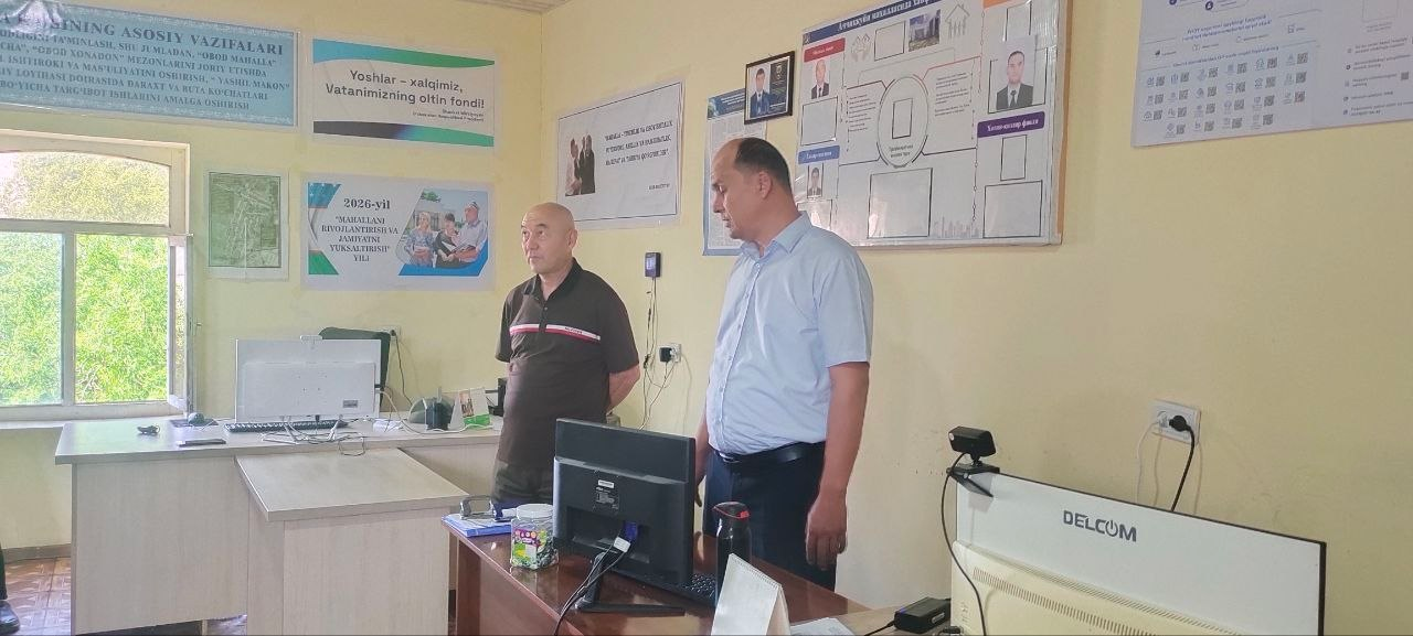 AHOLI SALOMATLIGINI SAQLASH MAQSADIDA OLIB BORILAYOTGAN " MAHALLABAY" TADBIRLAR.