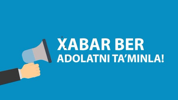 KORRUPSIYANI YASHIRMA — XABAR BER!